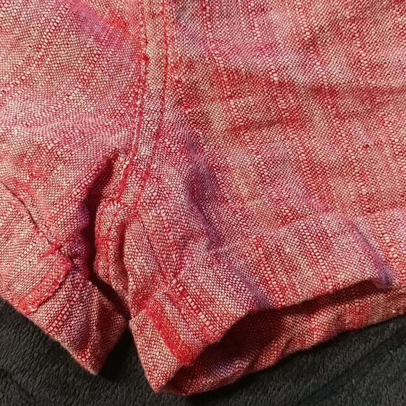 Free People Chambray Cuffed Shorts - Picture 2 of 5